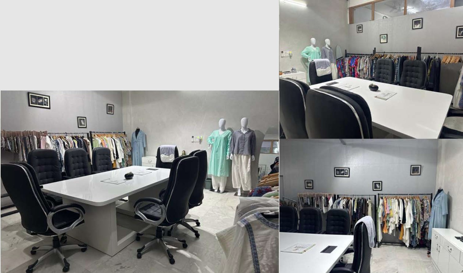 Hunar Creation showroom and buyer meeting space